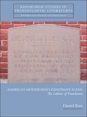 cover image of American Modernism's Expatriate Scene